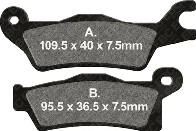 Immagine prodotto di Pastiglie freno EBC Standard FA618TT per Can Am OUTLANDER