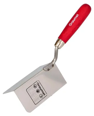 Produktbild von Profi Eckenkelle für Außenecken 80 x 60 Stukateurkelle Putzerkelle Maurerkelle