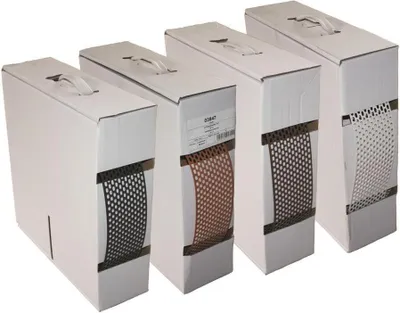 Produktbild von Lüftungsband PVC Rolle Traufgitter 80 mm x 60 m Braun