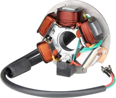 Immagine prodotto di Statore alternatore con accensione e piastra di base per Piaggio APE MIX FL3 ZAPC80 - Citomerx 105515