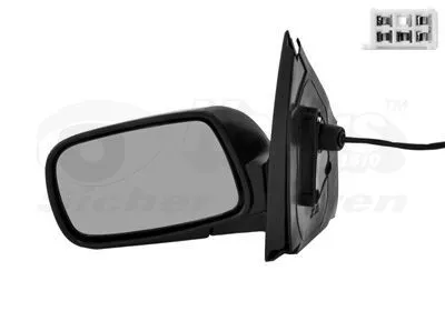 Produktbild von VAN WEZEL 5431807 Außenspiegel Seitenspiegel Links für TOYOTA Yaris Schrägheck (P1) Konvex Beheizt