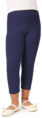 Produktbild von Merry Style Mädchen 3/4 Leggings aus Viskose MS10-131 (Marineblau, 110)
