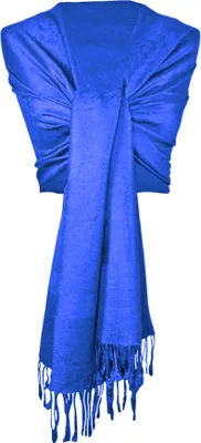 Produktbild von Halstuch aus Viscose - Stola Schal 185 x 70 cm | Royalblau