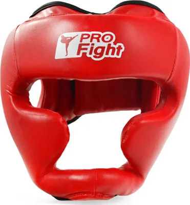 Obrázok produktu pre Profight 705Polyuretánčervená seniorská boxerská prilba