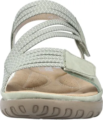 Produktbild von Rieker Damen Sandale Trekking Outdoor Stretch Klettverschluss 64870, Größe:39 EU, Farbe:Grün