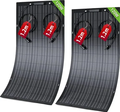 Zdjęcie produktu dla Panel słoneczny o mocy 240 W, elastyczna konstrukcja, 120 W * 2