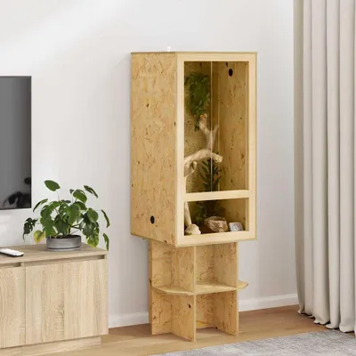Produktbild von Möbel Terrarium Braun 50 x 50 x 100 cm OSB - Terrarien &232