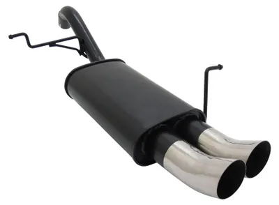 Zdjęcie produktu dla Wydech sportowy Novus do Ford Fiesta MK7 JA8 1.25 / 1.4 / TDCI 2x76mm DTM z ABE