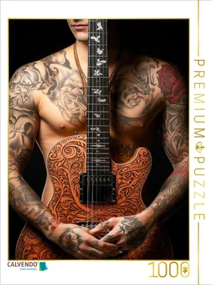 Produktbild von CALVENDO Puzzle Tattoos | 1000 Teile Lege-Größe 64x48cm Foto-Puzzle für glückliche Stunden