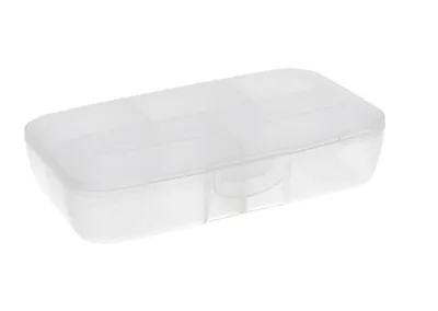 Produktbild von Buchsteiner Klickbox CC PILLMASTER - die Pillenbox, Tabletten-Vorratsbox mit 5 Fächern