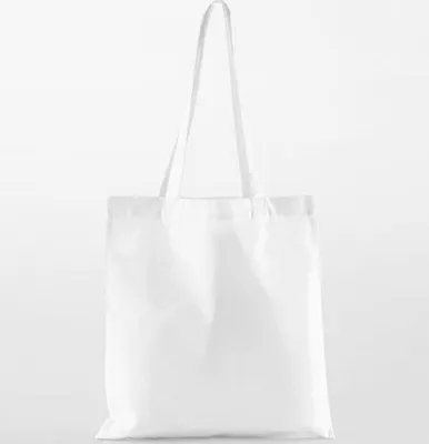 Produktbild von Westford Mill W161 | Organic Baumwolle InCo. Bag For Life Einkaufstasche - Farbe: White - Größe: 38 x 42 cm