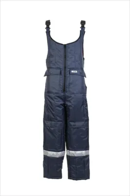 Produktbild von Planam Kälteschutz Latzhose Gr. XL marine