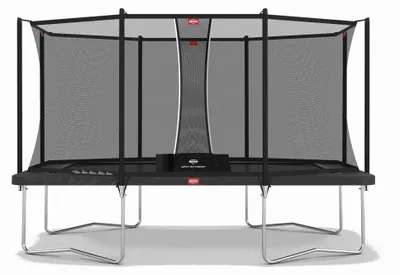 Produktbild von BERG Trampolin Ultim Favorit Regular 410 + Sicherheitsnetz Comfort Grau