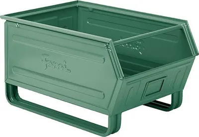 Produktbild von Stahlbehälter GR.5 GRÜN RAL6011 MM B=450 T=700 H=390