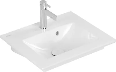 Produktbild von Villeroy & Boch Handwaschbecken VENTICELLO 500 x 420 mm, mit Überlauf weiß