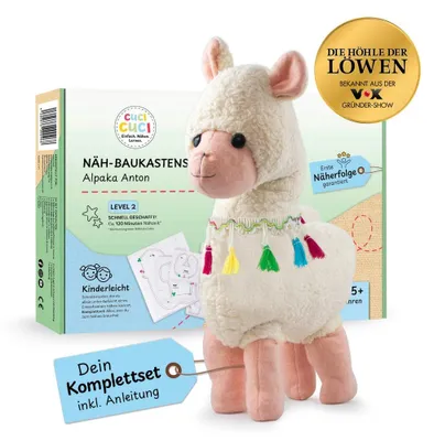 Produktbild von Cuci Cuci Näh-Baukastenset Alpaka Anton