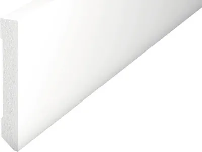 Produktbild von Prinz Sockelleiste Mondo 100 weiß 2,4 m