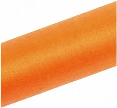 Produktbild von Deko-Organza 16 cm, 1 Rolle, orange