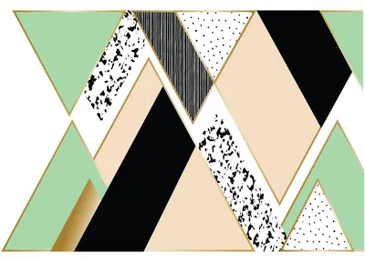 Image de Stickers muraux – Décoration de chambre à coucher/salon – Immense sticker mural « Montagnes scandinaves » de IMATONG – 100 x 150 cm