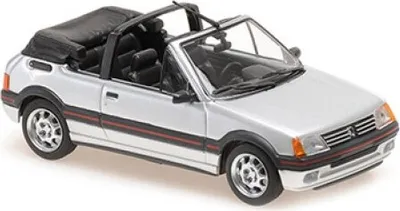 Produktbild von PEUGEOT 205 CTI von 1990 grau, MXC940112331, Maßstab1/43, MAXICHAMPS