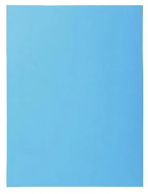 Image de Exacompta 5x Paquet 100 chemises SUPER 210 24x32cm Bleu vif 330010E