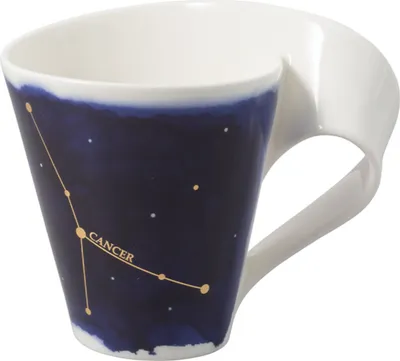 Produktbild von Villeroy & Boch NewWave Stars Becher mit Henkel Krebs / Cancer 300ml