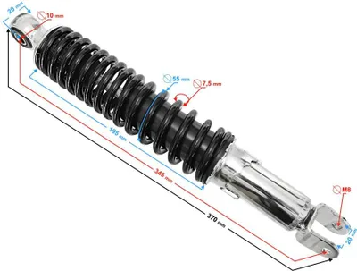 Imagen del producto de Amortiguador trasero Falcon 125 E4