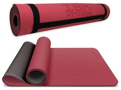Image de Tapis de yoga antidérapant, offrant une épaisseur pour plus de confort