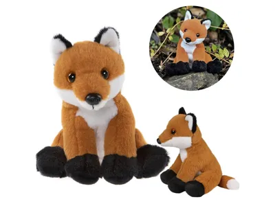 Obrázek produktu pro Charlie Bears Maskot liška, ze série Cuddle Cubs, malý plyšák ideální pro děti, 13 centimetrů
