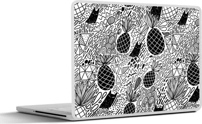 Produktbild von MuchoWow® Laptop Aufkleber Sticker Cover Muster - Dschungel - Obst 32.5x23.5 cm - Sticker für Laptop - Selbstklebend