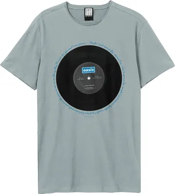 Produktbild von Oasis - "Live Forever" T-Shirt für Herren/Damen Uni GD2197 (L) (seltsames Blau)