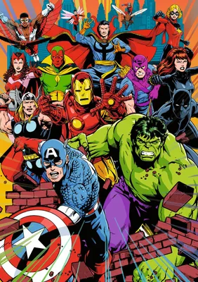 Produktbild von Trefl Premium Plus Quality Marvel Heroes, 1000 Stück(e), Comics