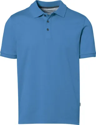 Produktbild von HAKRO Hakro Herren Poloshirt Baumwolle-Tec #814 Gr. M malibublau