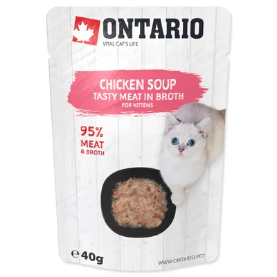 Image de Soupe de poulet pour chatons 40 g