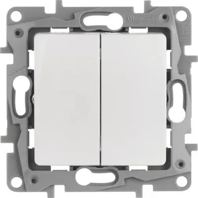 Image de Legrand 764506 Interrupteur série Niloe blanc