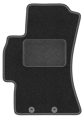 Productafbeelding van Velours bestuurdersmat voor Subaru Forester III 2008-2013 (SUV) – grafiet, op maat – Wielganizator LUX