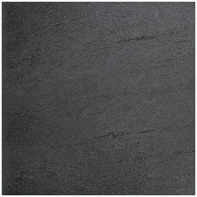 Produktbild von Wallario Möbeldesign -  Glasplatte, Schutzplatte mit Motiv - geeignet für Ikea Lack Tisch, Größe: 55 x 55 cm, Motiv: Schwarze Schiefertafel Optik - Steintafel