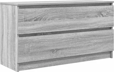 Zdjęcie produktu dla vidaXL Szafka pod TV szara Sonoma 100x35x54 cm materiał drewnopochodny