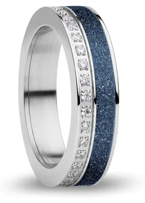 Produktbild von BERING Damen Ring in silber glänzend - Arctic Symphony Collection mit Edelstahl/Zirkonia - Itter 9
