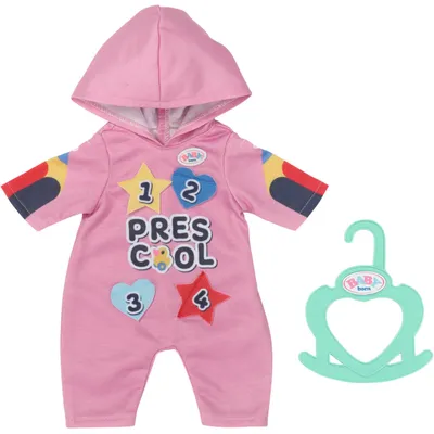 Produktbild von ZAPF Creation BABY bornÂ ®  Kindergarten Einteiler + Badges 36cm, PuppenzubehÃ ¶ r