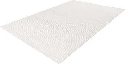 Produktbild von Lalee Lotus Teppich Geometrischer Teppich Bohemian Style Skandinavischer Teppich hoch niedrigflorig elfenbein 200x290 cm elfenbein off-white