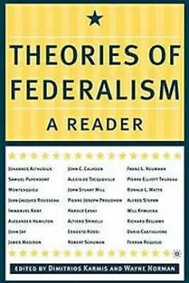 Produktbild von Theories of Federalism