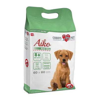 Obrázek produktu pro Podložka absorb. pro psy Aiko Soft Care 60x60cm 10ks