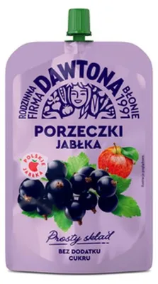 Obrázek produktu pro Dawtona Mus jablkovo-rybízový 180 g