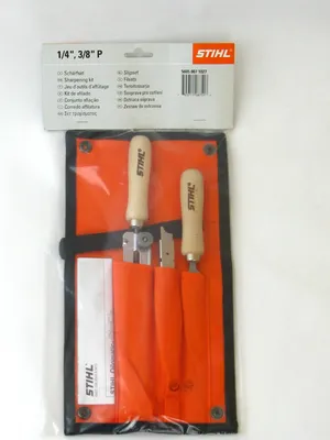 Produktbild von STIHL Schärfset für 1/4" , 3/8"P Sägeketten - Feilen 56050071027