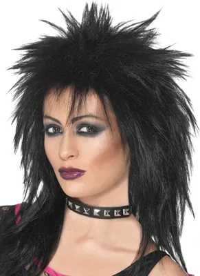 Produktbild von Rockröhre schwarz - Kostüm Perücke für Fasching