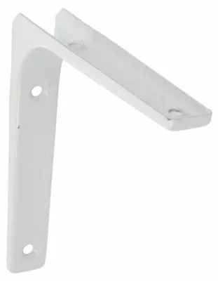 Produktbild von AMIG Regalbodentrager aus Metall - weis lackiert - H150 x B125 mm