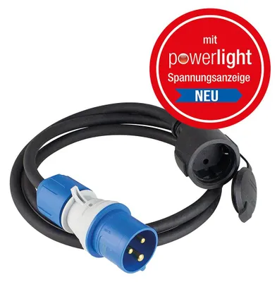 Zdjęcie produktu dla AS Schwabe 61408 Adapter CEE 3-biegunowy 230 V 1 szt