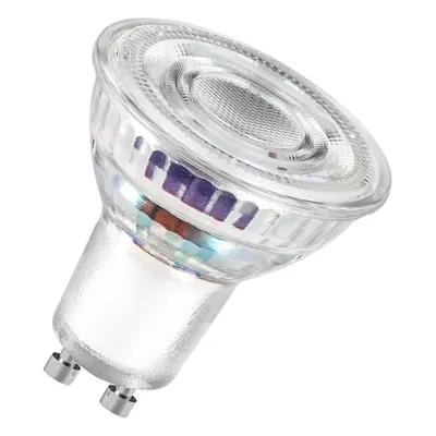 Produktbild von OSRAM LED Stromsparlampe, PAR16 Reflektor mit GU10 Sockel, Warmweiß (3000K), 2,1 Watt, ersetzt herkömmliche 50W-Leuchtmittel, besonders hohe und stromsparend, 1er-Pack