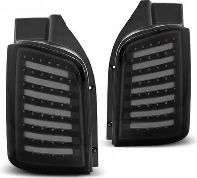 Produktbild von LED Lightbar Rückleuchten passend für VW T5 / T5 GP Bj. 03-15 Schwarz Smoke (Heckklappe)